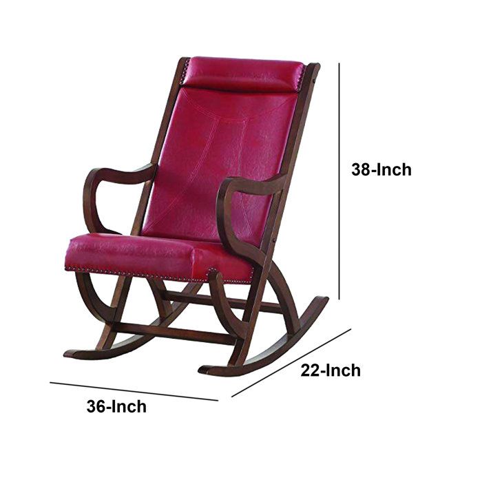 Loon Peak® Jadon Upholstered Rocking Chair & Reviews Wayfair